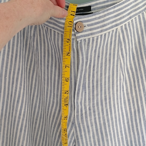 Tahari linen wide leg pants size 8 - Picture 6 of 7